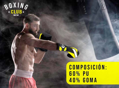 Imagen 4 de 10 de Guante De Box 8 10 12 14 Oz Boxing Club Sparring Ajustable