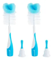 Comprar Cepillos de limpieza Munchkin 02 para biberones y biberones color azul