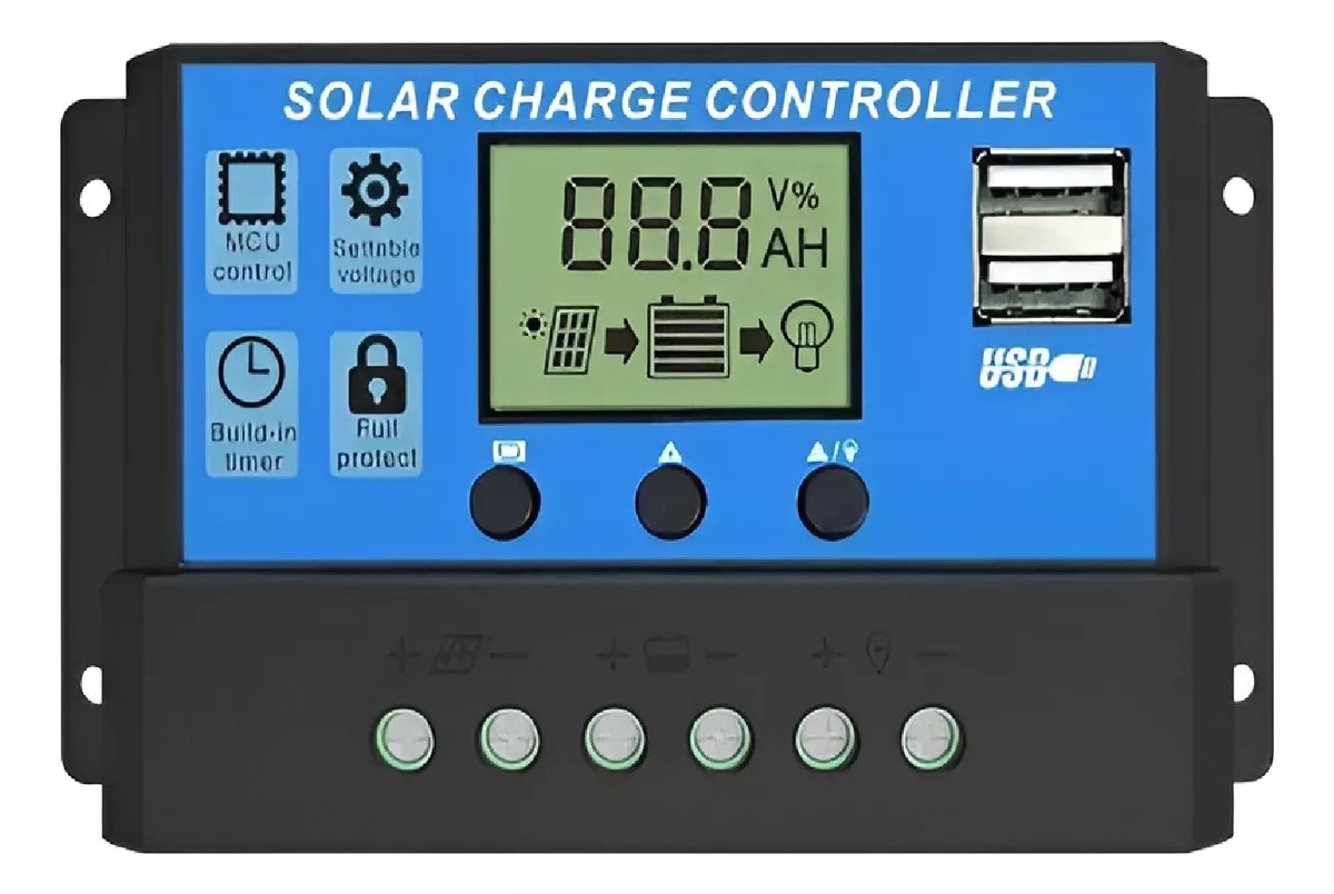 Primera imagen para búsqueda de controlador de carga solar