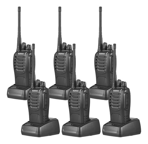 Wokitokis Radios Baofeng Bf-888s Recargable 6pz Por Motorola