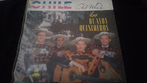 Vinilo Lp Los Huasos Quincheros Chile Canta (2)