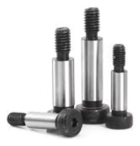 5/16 -(1/4 -20)x1 Tornillo Socket Hombro Negro 10 Piezas