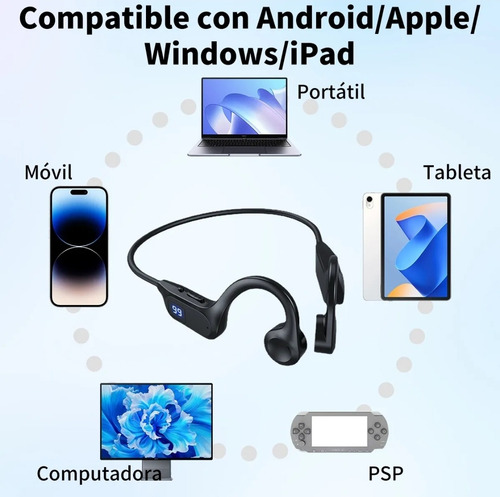 Audífonos Inalámbricos Tws Para Correr Llamadas Gym Negro