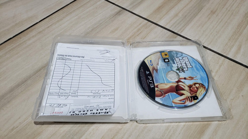Grand Theft Auto V Gta 5 Sem O Manual Para O Ps3. H899 (Usado)