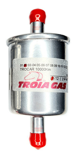 Imagem 2 de 6 de Filtro Gnv 12mm 5ª Geração Protege Kit Gas Bicos Map Oferta