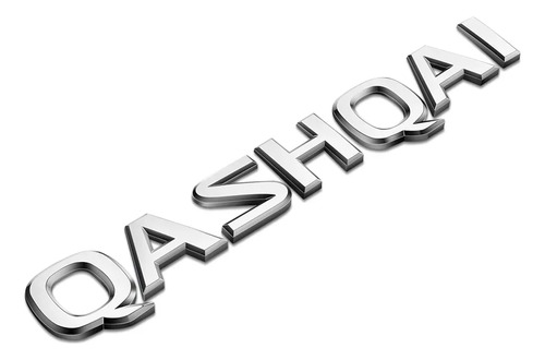 Emblema Qashqai Letras Insignia Logotipo Nissan Adhesivo
