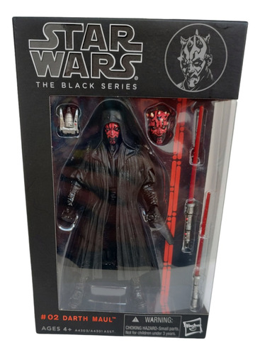 Darth Maul Figura Coleccion 6 Pulgadas Nueva