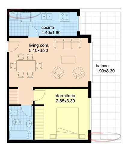 Imagen 2 de 16 de Departamento - Villa Pueyrredon