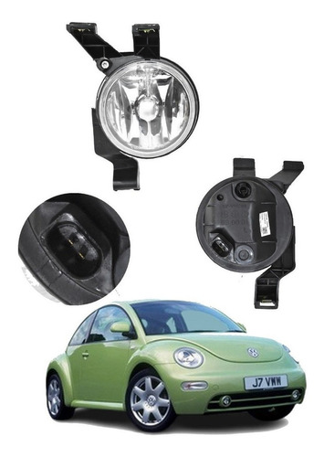 Faro De Niebla Vw  Beetle 1998 2000 2002 2005 Izquierdo*