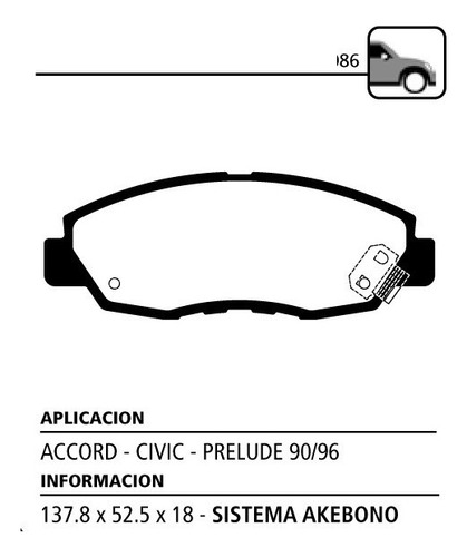 Juego Pastillas De Freno Delanteras Litton 620 Diesel 90-96