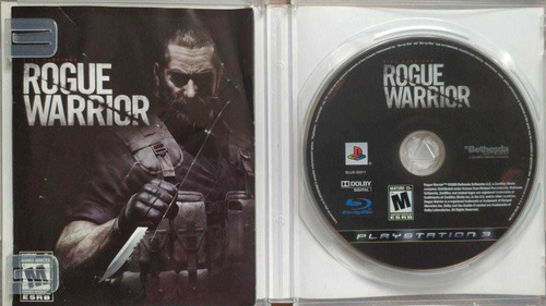 Jogo Mídia Física Rogue Warrior Dick Marcinko Original Ps3