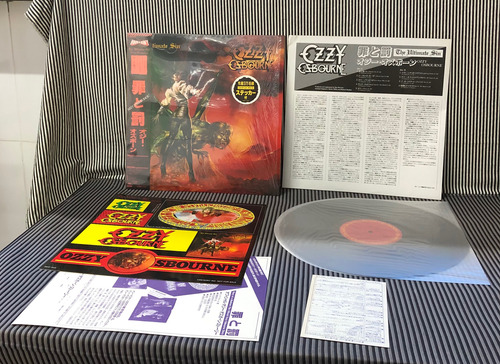 Ozzy Osbourne The Ultimate Sin Lp Japonês Com Obi Estandar (Usado)