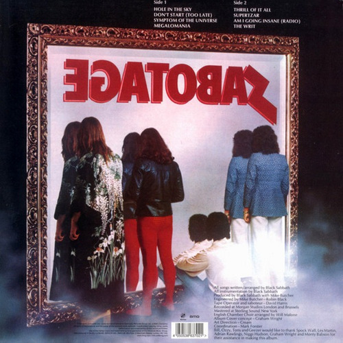 Black Sabbath - Sabotage / Lp
