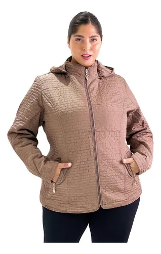 Camperas talles grandes de mujer en flores new arrivals