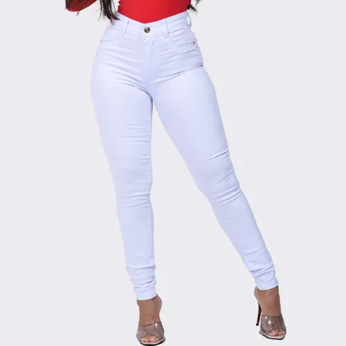 Calça jeans tecido grosso feminina 2025