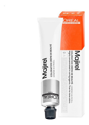 Tintura Majirel L'oréal Professionnel 50ml Tono 7.4 Rubio cobrizo