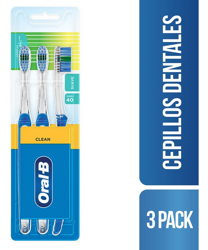 Cepillos Dentales Oral- B Clean Indicator Control- Bac X3und