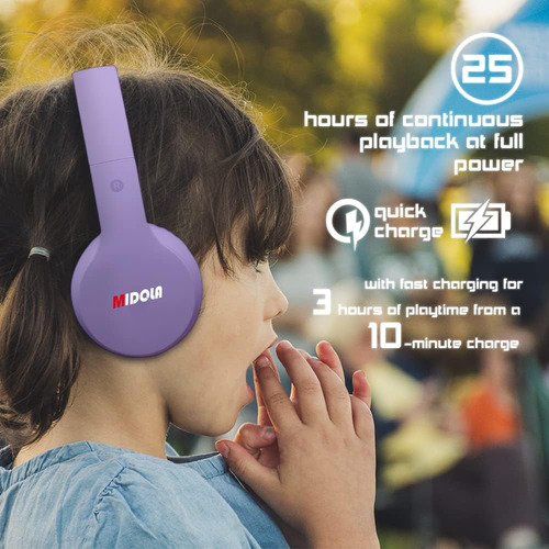 Midola Auriculares Bluetooth Inalámbricos Niños Límite De...