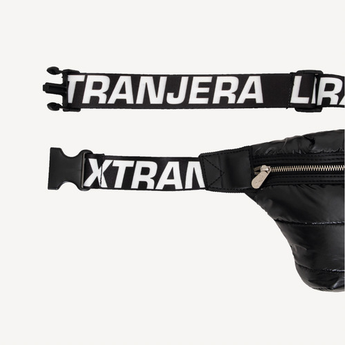 Riñonera Ushuaia Diamond Rap Negro