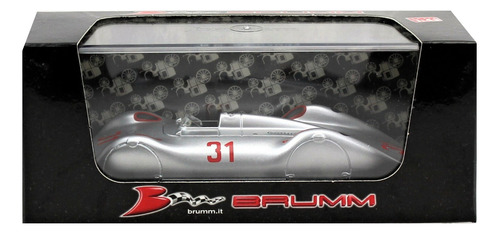 Auto Union Tipo C Streamline 37 #31 Rosemeyer- F1 Brumm 1/43