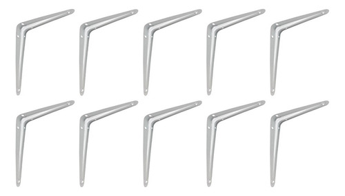 Suporte De Prateleira Cantoneira 25x30cm 47,0004 10un - Nord