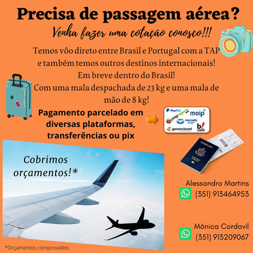 Imagem 1 de 1 de Passagens Aéreas