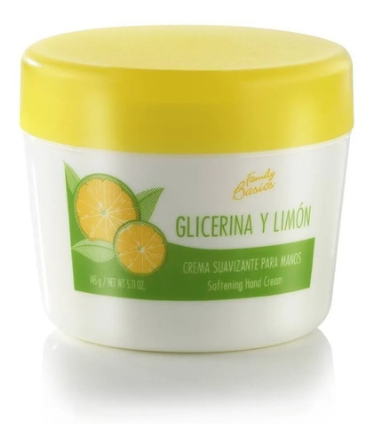 Crema Glicerina Y Aceite De Limón Suavizante 145g Fuller