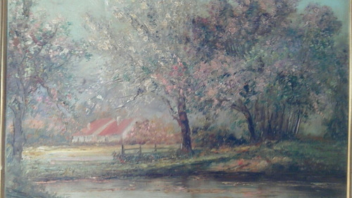 P. Carrillo Tamaño ( 70 X 50 Cm ) Óleo Sobre Tela
