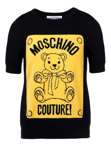 Remera Moschino Tipo Sweater Mujer Made In Italy