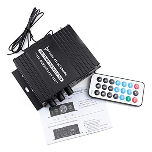 . Amplificador De Audio Estéreo Bluetooth For Hogar/coche De