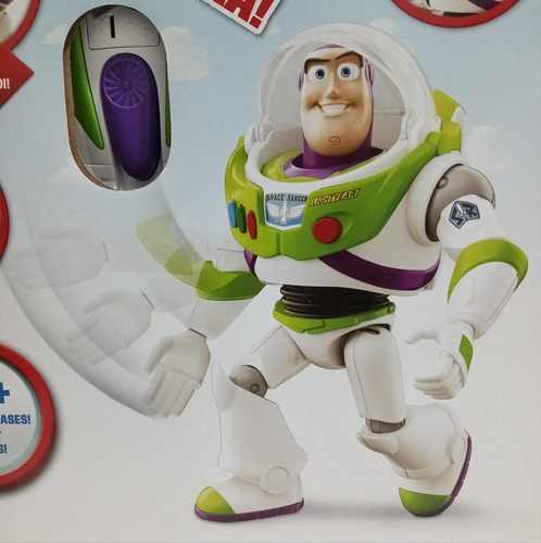 Toy Story Buzz Lightyear 30 Cms. Más De 30 Sonidos Y Frases