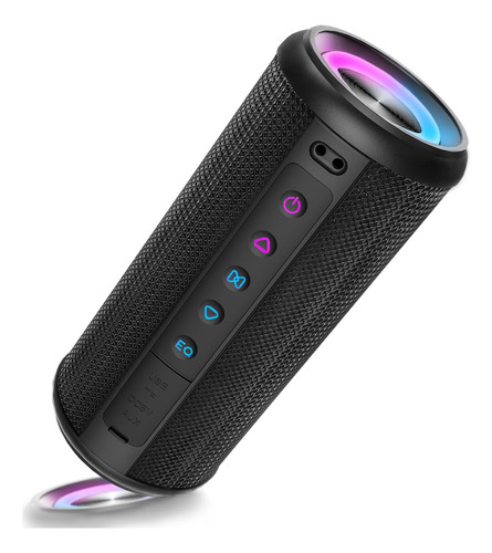 Altavoz Portátil Con Bluetooth, Altavoz Inalámbrico Con Blue