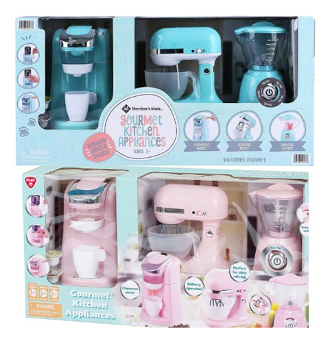 Licuadora Batidora Cafetera Set Cocina Niñas