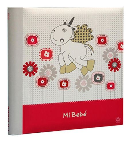 Album Infantil Con Memo  -   13x18 Cm / 200f Rojo