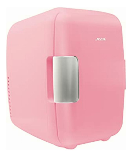 Rca Mini Refrigerador Color Rosa Rc-4p