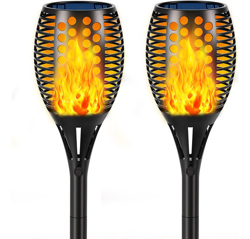 Luces Solares Mejoradas De Antorcha De 43 Pulgadas, Lla...
