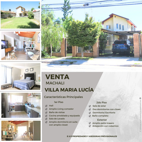 Venta Villa Maria Lucia  - Machali