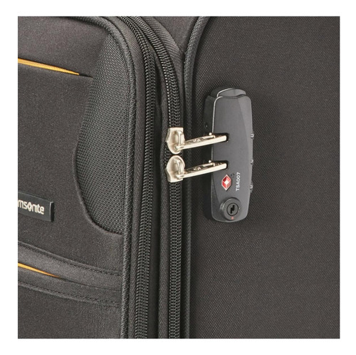 Maleta Samsonite Bahia Spinner 20 Exp Black Cabina