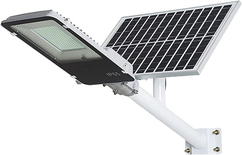 Reflector Led Con Panel Solar 150w Recargable Ip65 Exterior