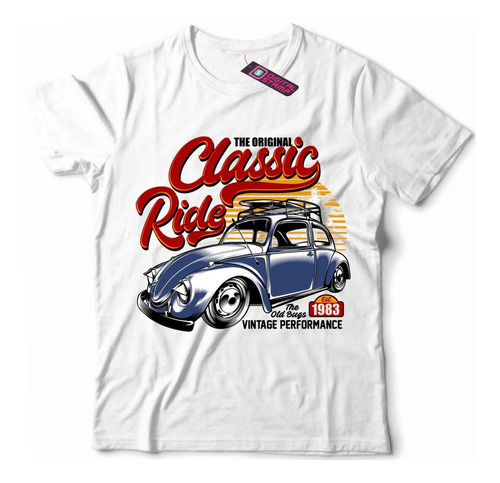 Remera Rockabilly Old School Garage Wv Escarabajo Rmb7 Dtg