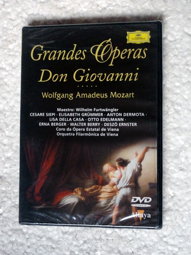 Imagem 1 de 2 de Dvd Don Giovanni / Wolfgang Amadeus Mozart / Novo Lacrado