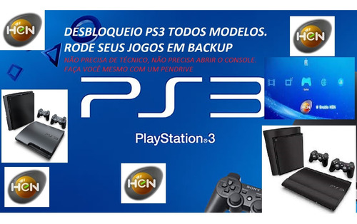 Imagem 1 de 3 de Desbloqueio De Ps3, Todos Os Modelos, Use Apenas Um Pendrive