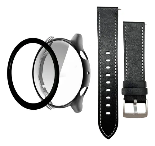 comprar Pulseira De Couro + Capa + Pelicula Para Amazfit Gtr4 New