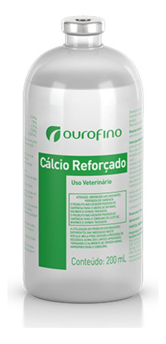 Cálcio Reforçado Ouro Fino - 200 Ml