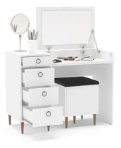 Comprar Tocador Vintage De Melamina Armado Perla Blanco - Gaudi