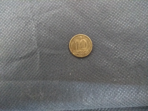 Moeda Brasil 10 Centavos 1951