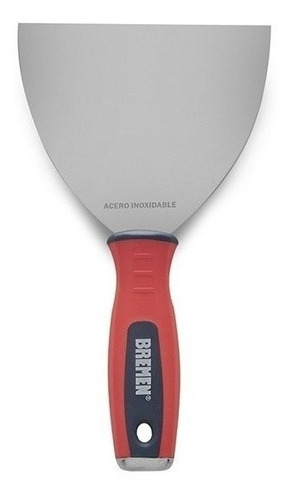 Imagen 1 de 5 de Espatula Durlock Union Bremen 100mm Acero Inox Yesero