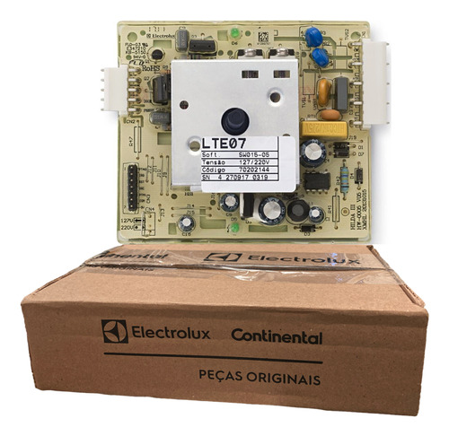 Placa Potência Lavadora Electrolux Lte07 70200100 70200101 110v/220v