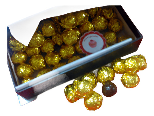 Chocolate Macizo Pelotitas De Futbol X 24 Unid.
