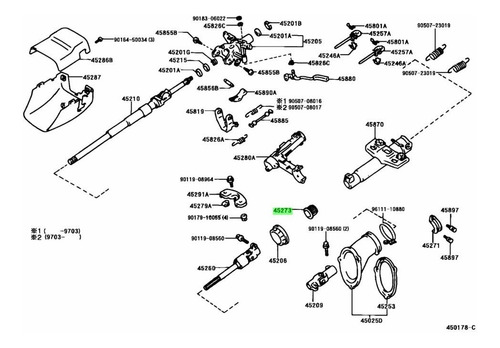 Buje Columna De Direccion Toyota Yaris 1999 2002